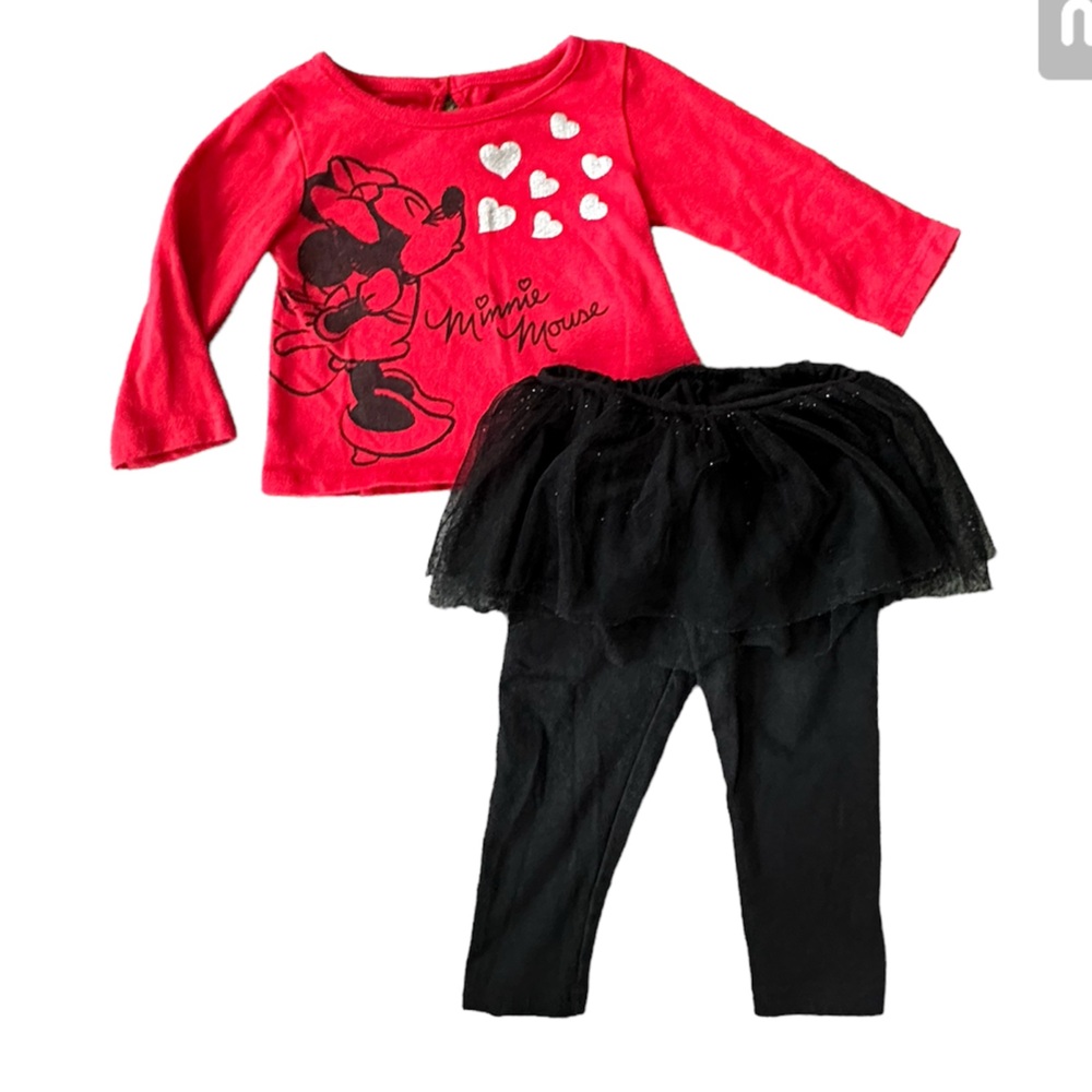 Minnie Mouse outfit 12 months